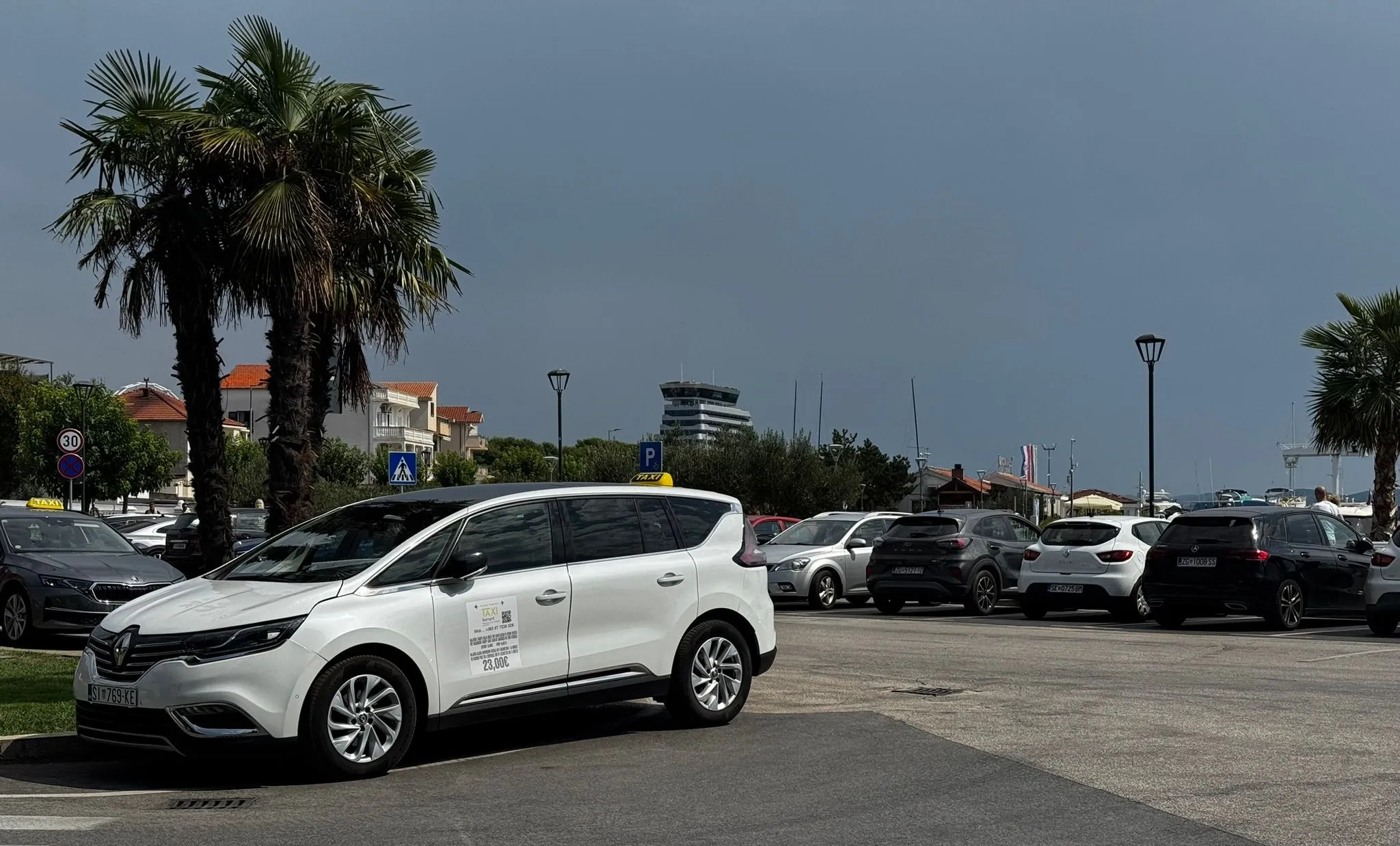 Bernard's Renault Espace parked in Vodice